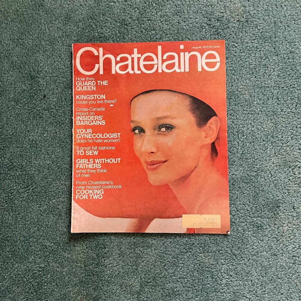 Vintage August 1973 Chatelaine Magazine